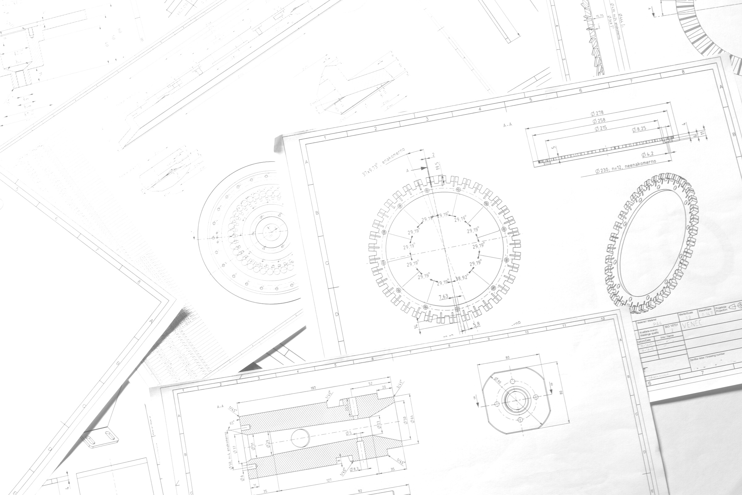 Mechanical Engineering Blueprint