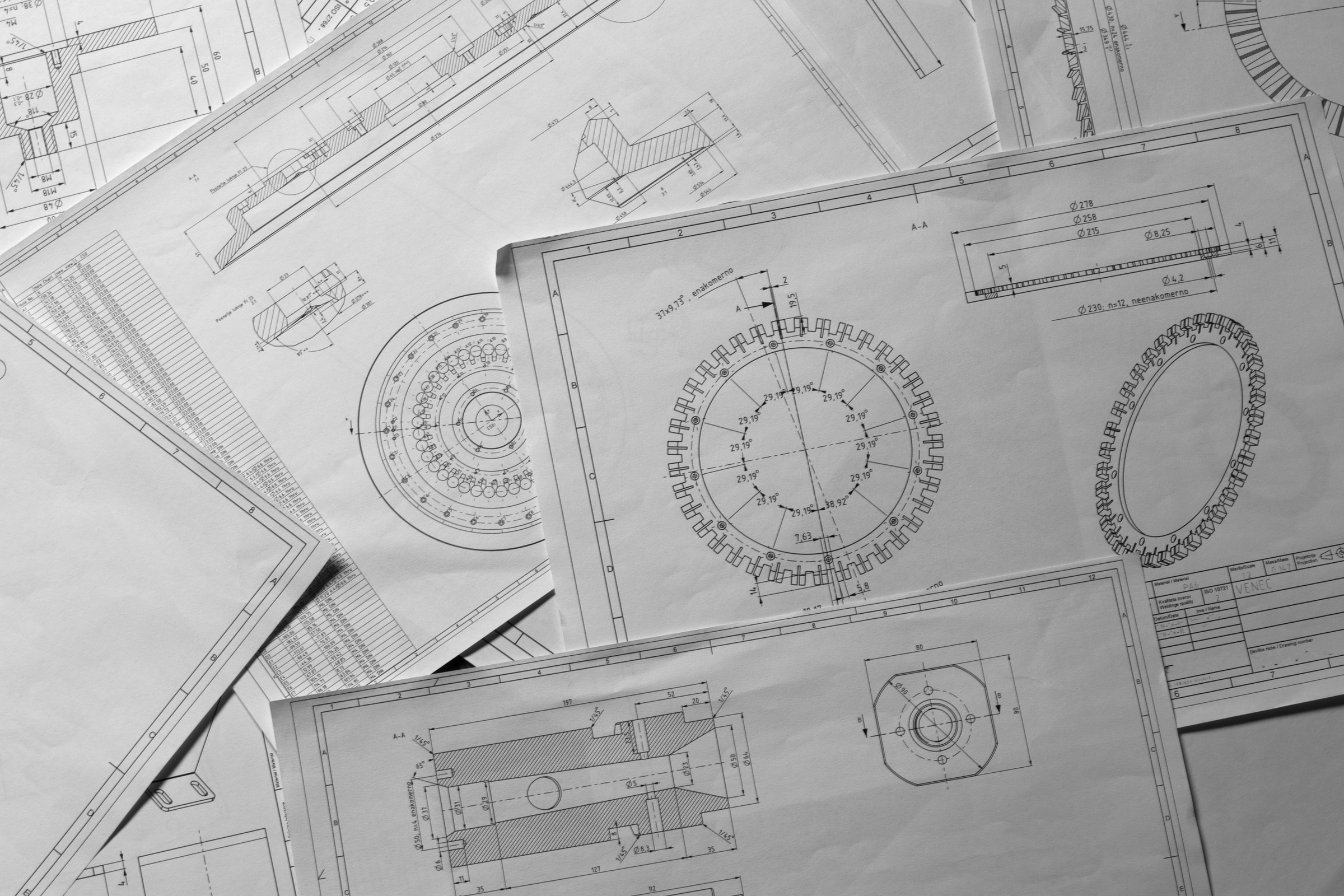 Mechanical Engineering Blueprint